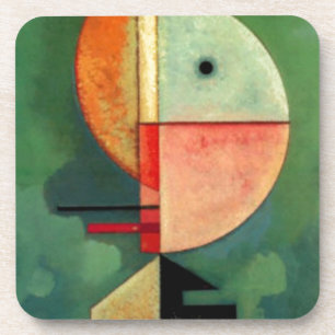 Kandinsky Upward Abstract schilderen Bier Onderzetter