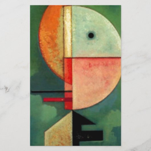 Kandinsky Upward Abstract schilderen Briefpapier (Voorkant)