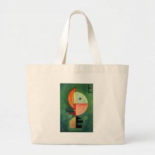 Kandinsky Upward Abstract schilderen Grote Tote Bag