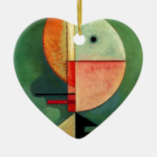 Kandinsky Upward Abstract schilderen Keramisch Ornament