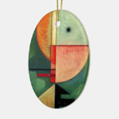 Kandinsky Upward Abstract schilderen Keramisch Ornament (Links)