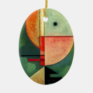 Kandinsky Upward Abstract schilderen Keramisch Ornament