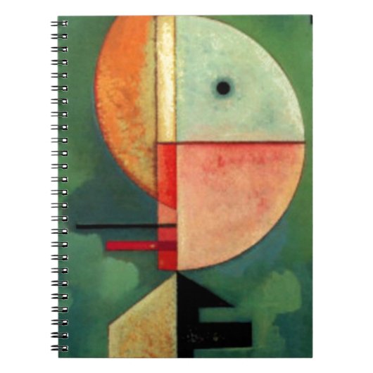 Kandinsky Upward Abstract schilderen Notitieboek (Voorkant)