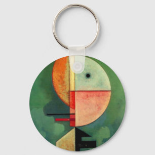 Kandinsky Upward Abstract schilderen Sleutelhanger