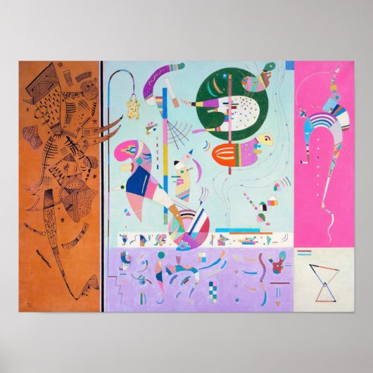 Kandinsky Various Parts Poster (Devant)