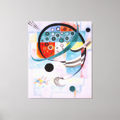 KANDINSKY - VAST (Fixiert - Fixé) - 1935 - Canvas Afdruk (Voorkant)