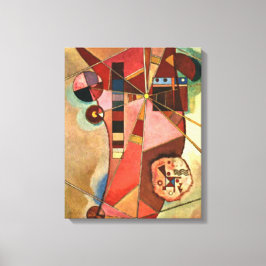Kandinsky - Vaste punten Canvas Afdruk
