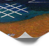 Kandinsky - Veiled Glow Poster (Hoek)