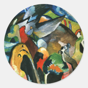 Kandinsky - Verbetering 19A Ronde Sticker