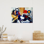 Kandinsky - Verbetering 29 Poster (Keuken)