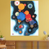 Kandinsky - Verdiepte Opwinding Canvas Afdruk (Insitu (Woonkamer))