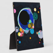 Kandinsky Verscheidene Circles Abstract Fotoplaat (Zijkant)