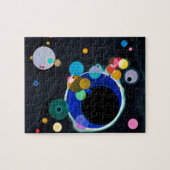 Kandinsky Verscheidene Circles Abstract Kunstschil Legpuzzel (Horizontaal)