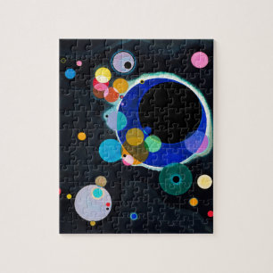 Kandinsky Verscheidene Circles Abstract Kunstschil Legpuzzel
