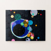 Kandinsky Verscheidene Circles Abstract Kunstschil Legpuzzel (Horizontaal)