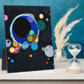 Kandinsky Verscheidene Circles Artwork Fotoplaat (Zijkant)