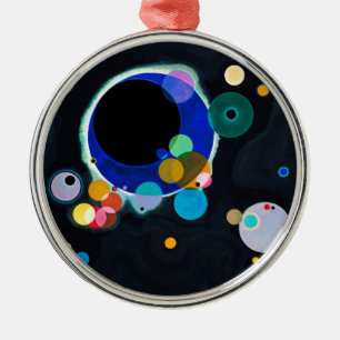 Kandinsky Verscheidene Circles Artwork Metalen Ornament