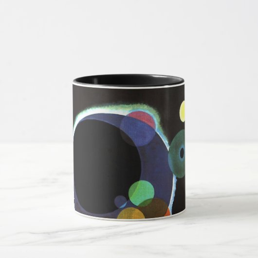 Kandinsky - Verscheidene cirkels, beroemd schilder Mok (Midden)
