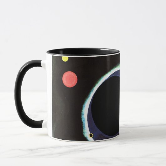 Kandinsky - Verscheidene cirkels, beroemd schilder Mok (Links)