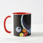 Kandinsky - Verscheidene cirkels, beroemd schilder Mok (Links)