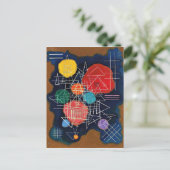 Kandinsky - Versluierde Gloed Briefkaart (Staand voorkant)