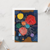 Kandinsky - Versluierde Gloed Kaart (Voorkant / Achterkant in situ)