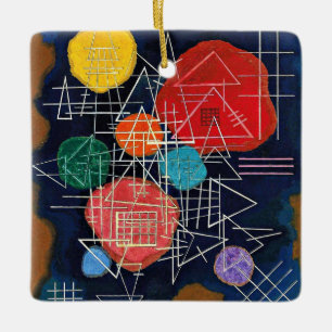 Kandinsky - Versluierde gloed Keramisch Ornament