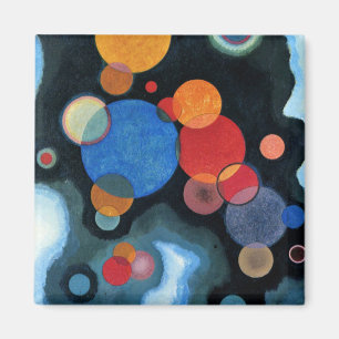 Kandinsky - Vertiefte Regung Magneet