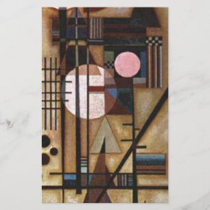 Kandinsky Verzachte Constructie Briefpapier