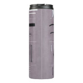 Kandinsky - Vier delen, abstracte kunst, Thermosbeker (Achterkant)