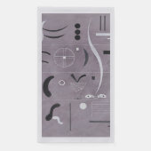Kandinsky - Vier delen, papieren handdoeken Servet (Voorkant)
