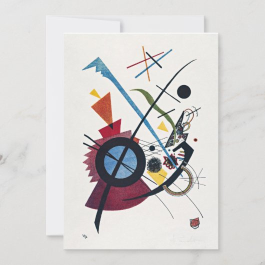 Kandinsky - Violet, Kaart (Voorkant)