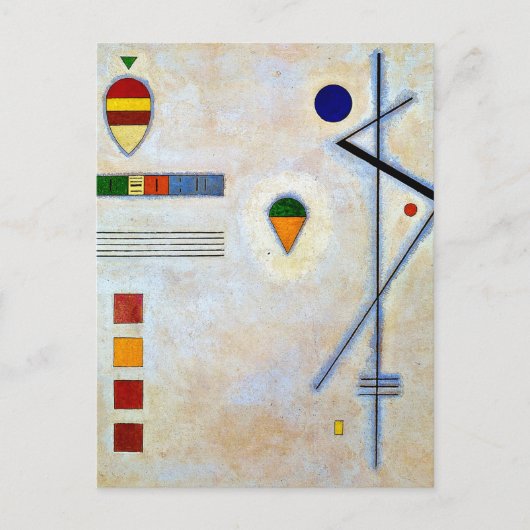 Kandinsky - Von-Zu, beroemde kunst, Briefkaart (Voorkant)