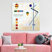 Kandinsky - Von-Zu Canvas Afdruk (Insitu (Woonkamer))