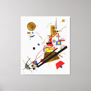 KANDINSKY - VROLIJKE BEKLIMMING - 1923 - Bauhaus - Canvas Afdruk