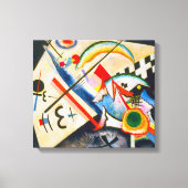 Kandinsky White Cross Canvas Afdruk (Voorkant)
