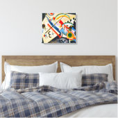 Kandinsky White Cross Canvas Afdruk (Insitu (Slaapkamer))