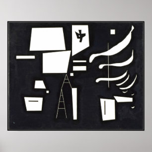 Kandinsky, White-Soft en Hard Poster