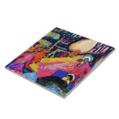 Kandinsky - White Sound Tegeltje (Zijkant)