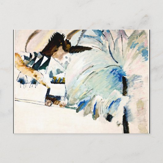 Kandinsky - Winterlandschap Briefkaart (Voorkant)