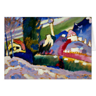 Kandinsky - Winterlandschap met de kerk