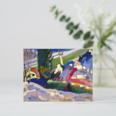 Kandinsky - Winterlandschap met de kerk Briefkaart (Staand voorkant)