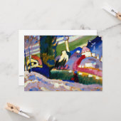 Kandinsky - Winterlandschap met de kerk Kaart (Voorkant / Achterkant in situ)