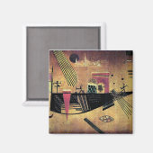 Kandinsky - Wispelturig Magneet (Voorkant / Achterkant)