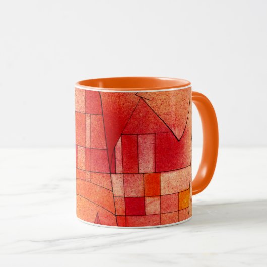 Kandinsky - Yellow Pink Mok (Voorkant rechts)