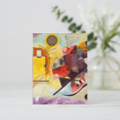 Kandinsky Yellow Red Blue Briefkaart (Staand voorkant)