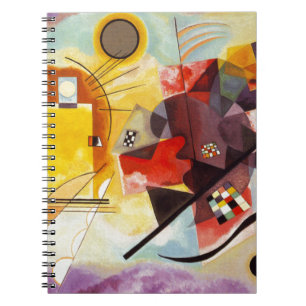 Kandinsky Yellow Red Blue Notitieboek