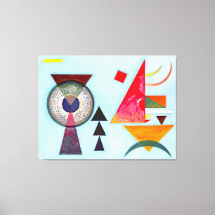 KANDINSKY - ZACHT HARD (Weiches Hart) - 1927 - Canvas Afdruk