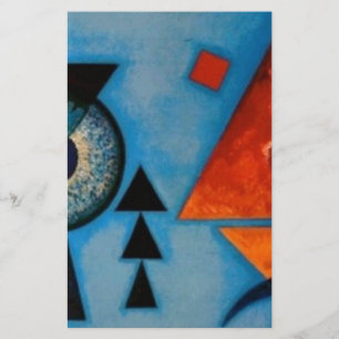 Kandinsky Zachte Harde Abstract Briefpapier