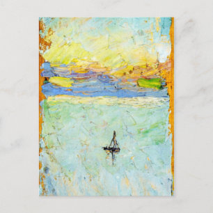 Kandinsky - Zeilboot in Zee Briefkaart